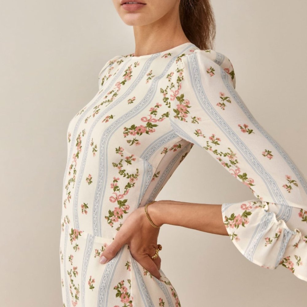 Reformation Doutzen Dress in Surrey